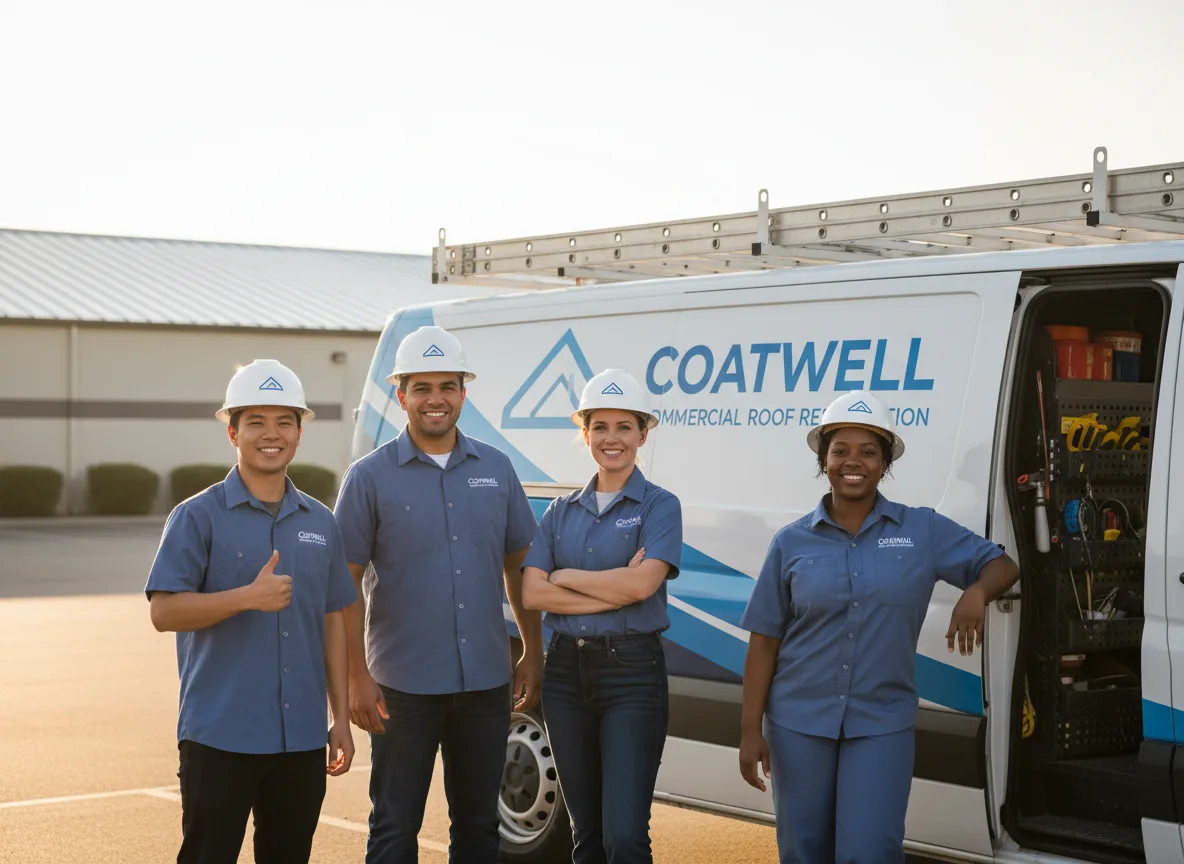 Commercial roof coating company in Hondo, TX
